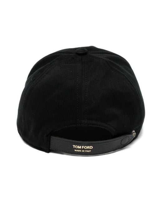 Caps di Tom Ford in Black da Uomo