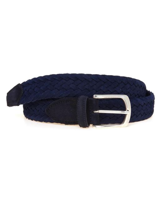 Alberto Luti Blue Belts for men
