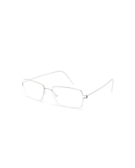 Lindberg White Glasses