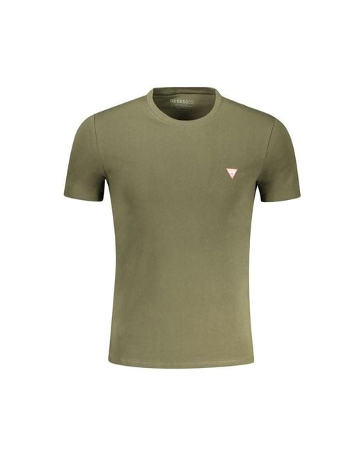 T-Shirts Guess de hombre de color Green