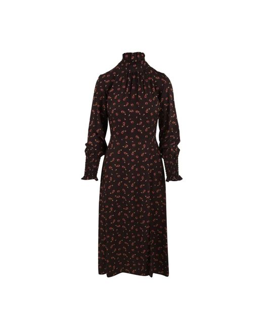 Mar De Margaritas Brown Midi Dresses