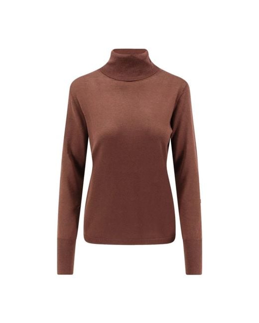 Aspesi Brown Turtlenecks