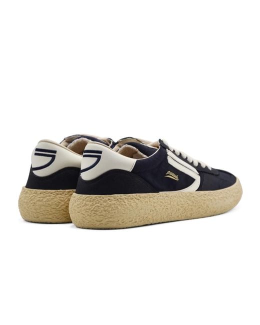 PURAAI Blue Sneakers for men