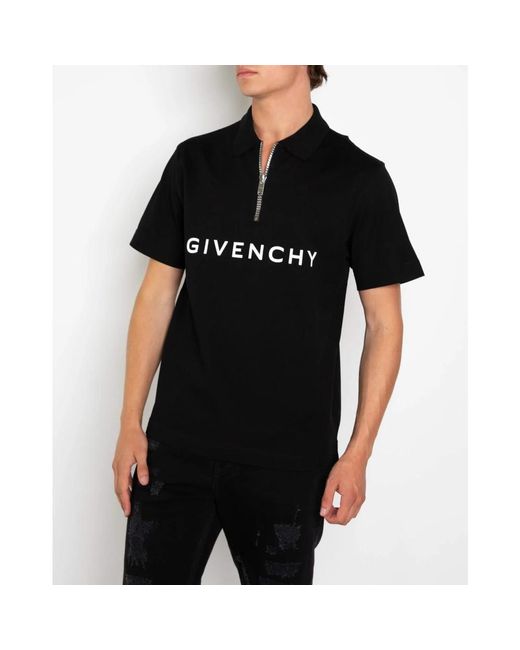 Givenchy Stilvolles Polo Shirt in Black für Herren