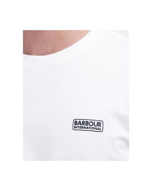 Barbour White T-Shirts for men