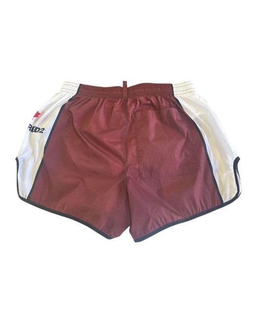 DSquared² Red Beachwear for men