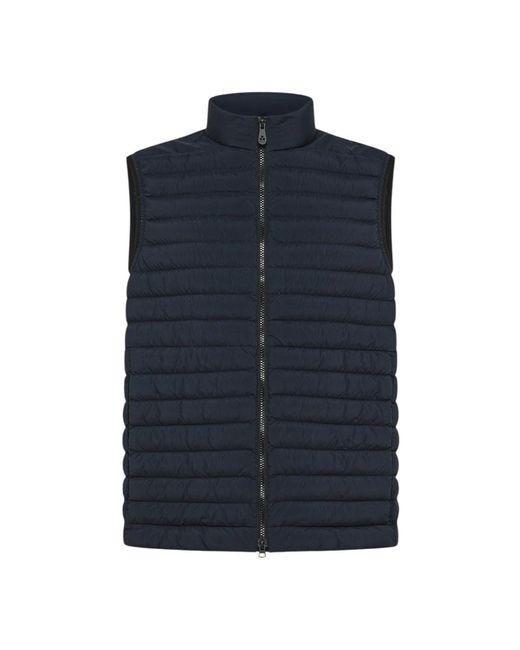 Peuterey Jassen ,Blauw ,Blauwe Mouwloze Jas in het Blue voor heren