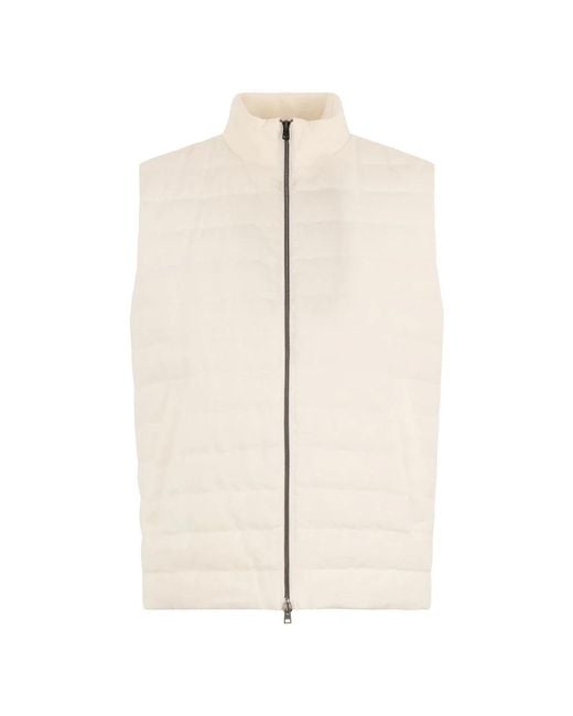 Herno Natural Vests for men