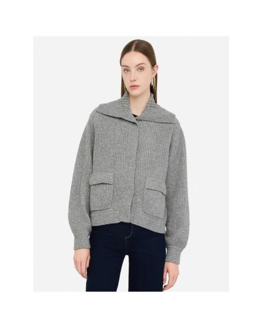Cardigans Liu Jo en coloris Gray