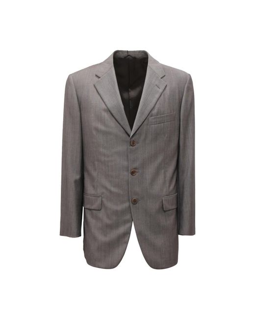 Burberry Jassen ,Grijs ,Wol 4273/009 A5230 Jacket in het Gray voor heren