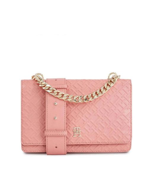Cross Body Bags di Tommy Hilfiger in Pink