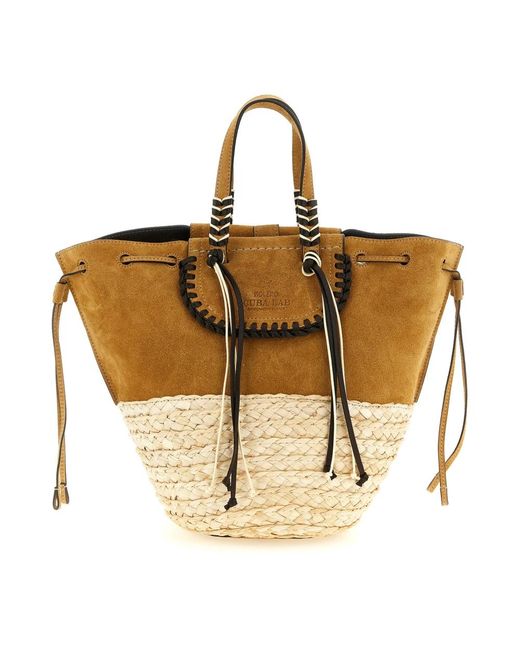 CUBA LAB Metallic Shopping Bags