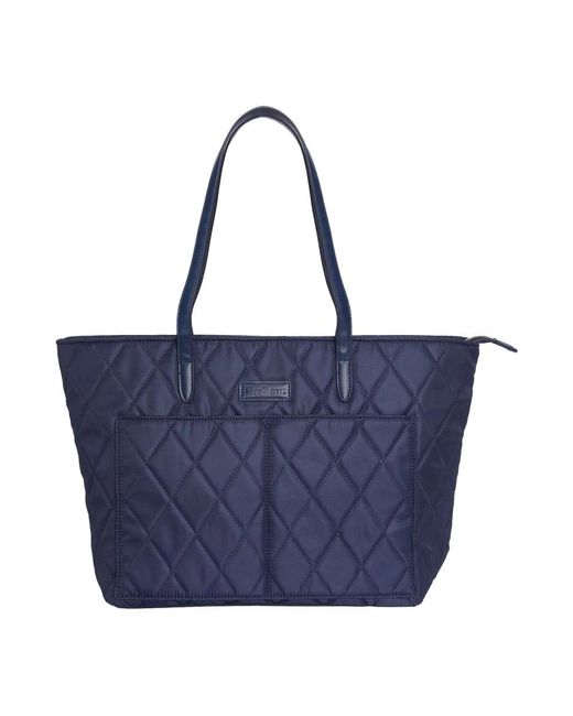 Barbour Blue Tote Bags