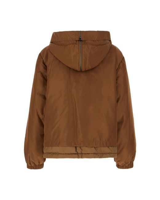Weekend by Maxmara Brown Stilvolle piumini jacke für frauen