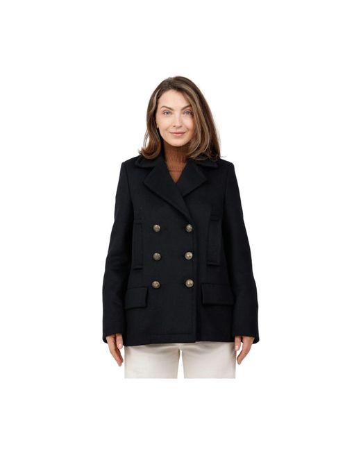 Dondup Peacoat Regular in het Black