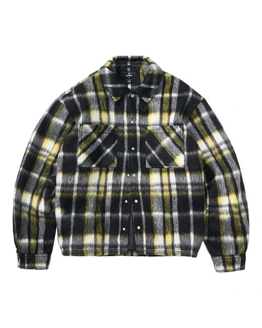 Represent Textured Overshirt in het Green voor heren