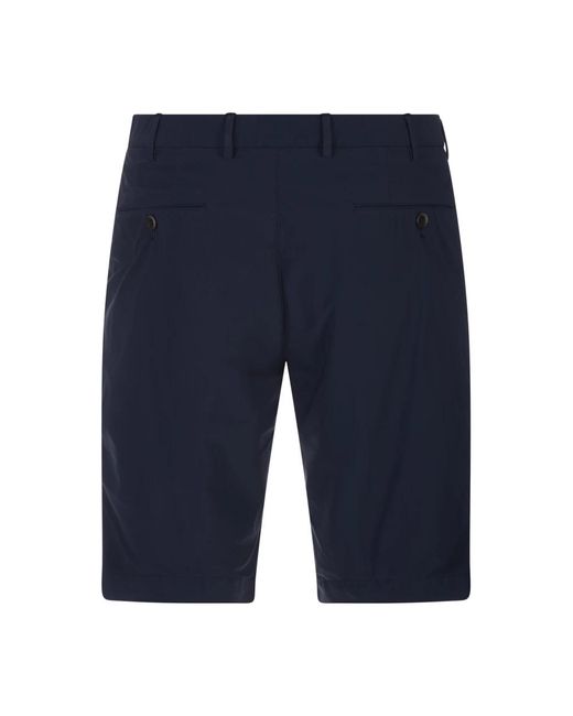 PT Torino Blaue stretch-bermuda-shorts mit taschen in Blue für Herren