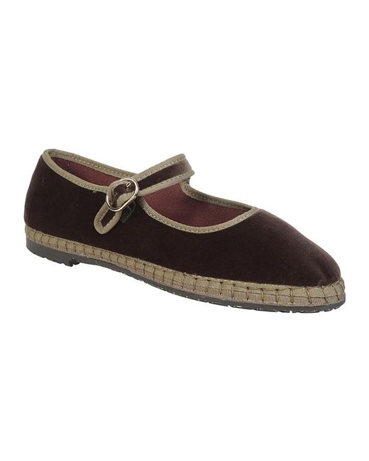 Flabelus Brown Ballerinas