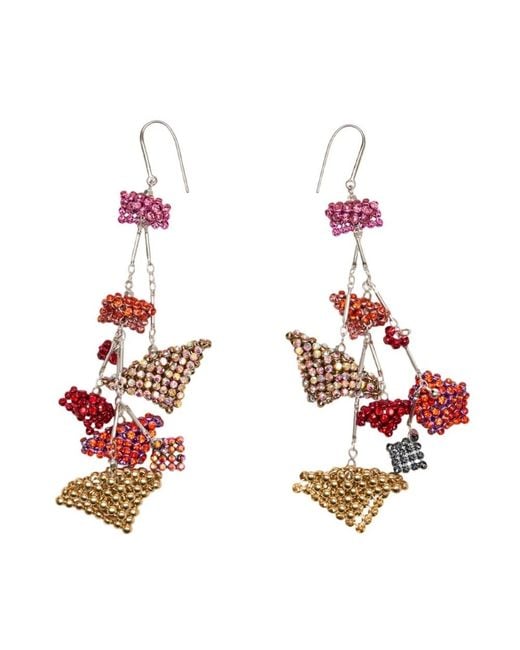 Isabel Marant Red Earrings