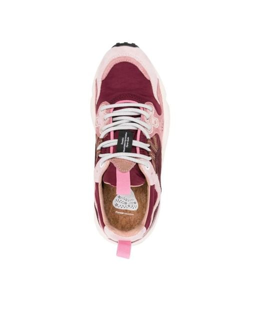 Flower Mountain Pink Sneakers