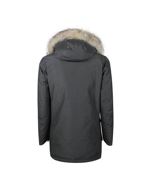 Woolrich Black Coat for men