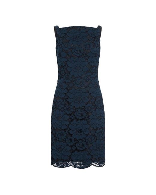 Patou Blue Short Dresses
