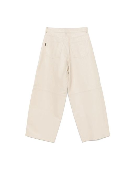 Haikure Natural Wide Trousers