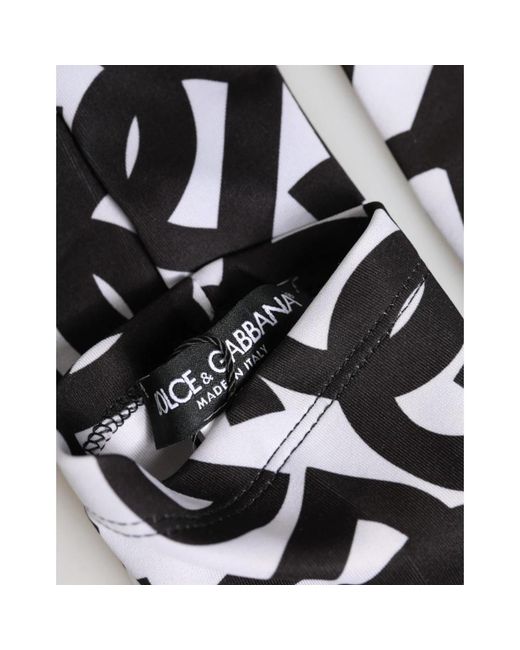 Dolce & Gabbana Black Gloves