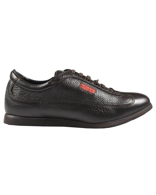 Kiton Black Sneakers for men