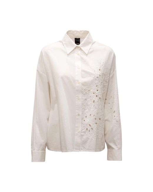 Pinko Centoundici Camicia in het White