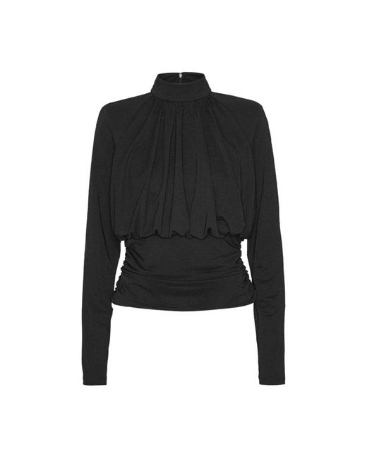 Long Sleeve Tops ROTATE BIRGER CHRISTENSEN de color Black
