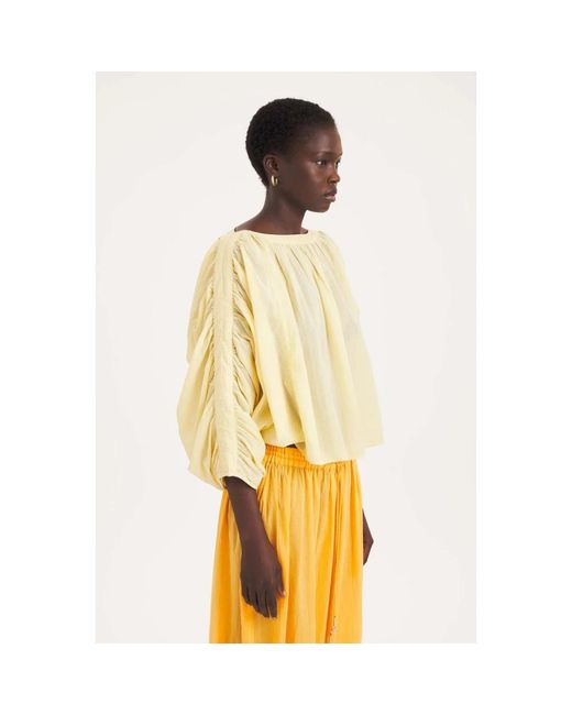 Blouses Antik Batik de color Metallic