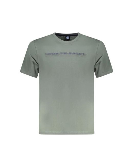 North Sails Men's Green T-Shirts