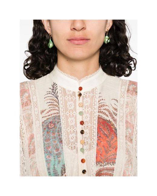 Zimmermann Pink Short Dresses