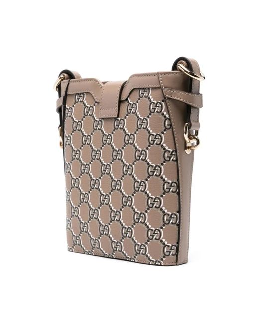 Gucci Brown Cross Body Bags
