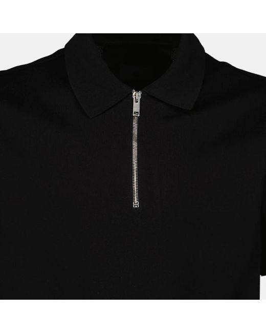 Givenchy Klassisches zip-polo in Black für Herren