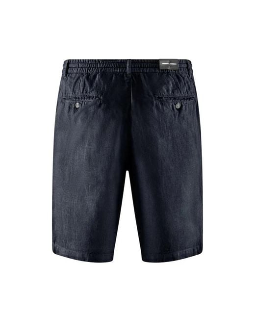 Bomboogie Blue Casual Shorts for men