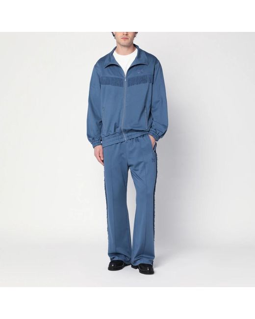 Needles Regular Fit Hose in Blue für Herren