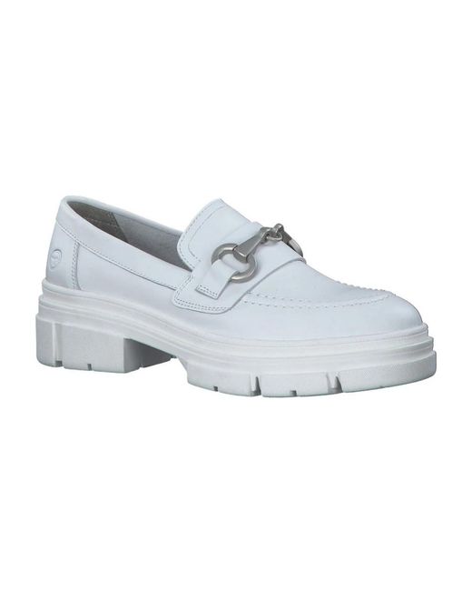 Tamaris Blue Loafers