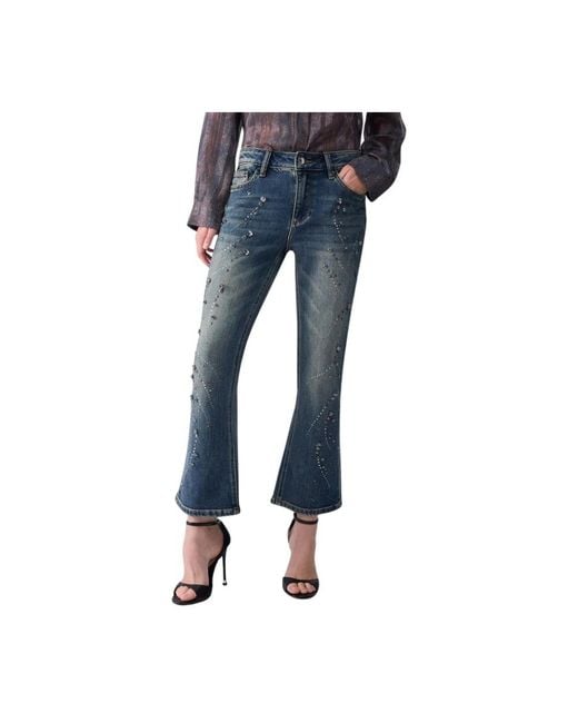 Liu Jo Blue Cropped Jeans