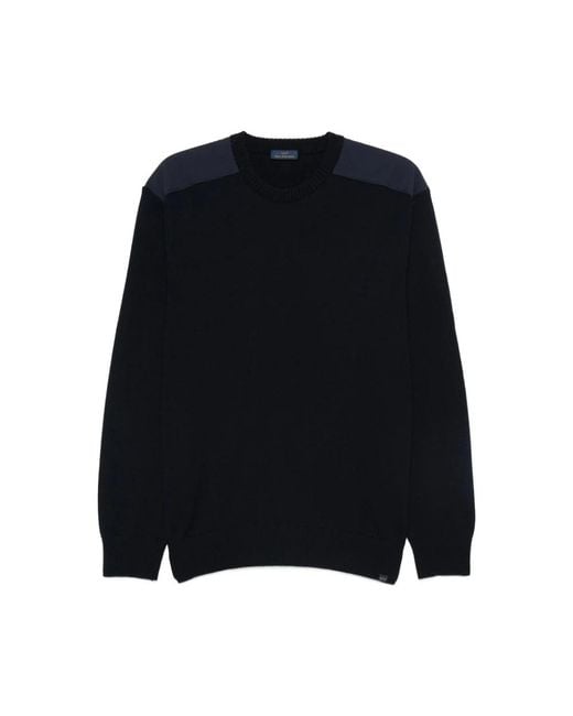Round-Neck Knitwear Paul & Shark pour homme en coloris Black