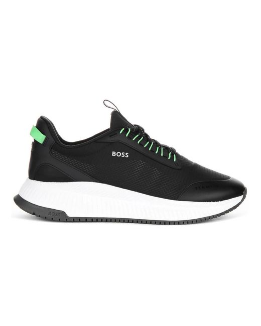 HUGO Black Sneakers for men