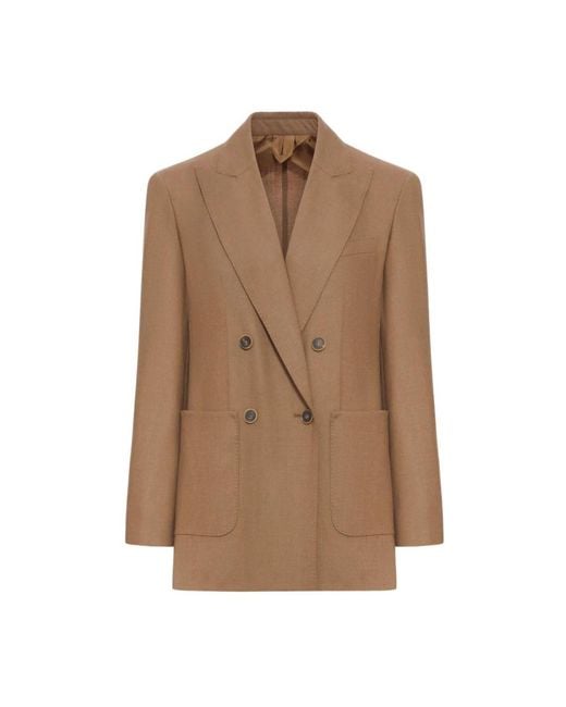Max Mara Brown Blazers