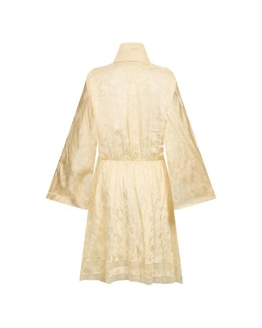Philosophy Di Lorenzo Serafini Natural Short Dresses