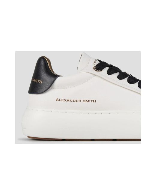 Alexander Smith White Sneakers