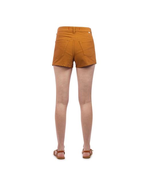 Jucca Brown Short Shorts