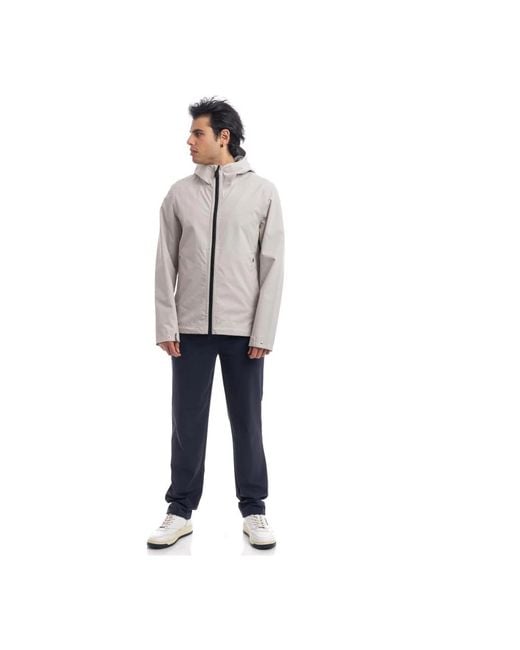 Save The Duck Gray Light Jackets for men