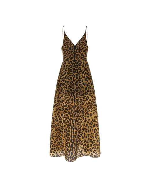 Alberta Ferretti Metallic Maxi Dresses