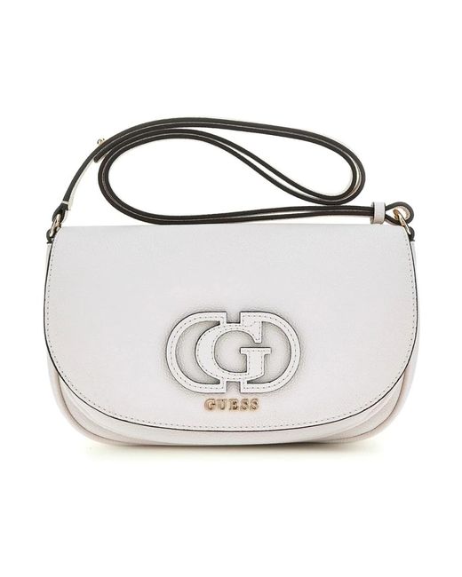 Guess Metallic Off Eimer Tasche Silvye