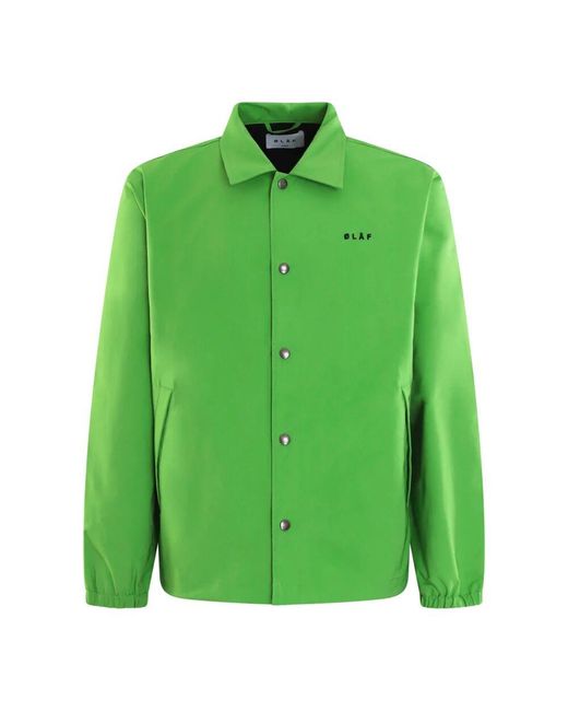 Olaf Hussein Green Light Jackets for men